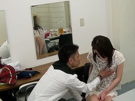 Japanese coed goes back home and gets her twat fingered