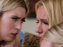 Lesbian stunners leave viewers begging for more