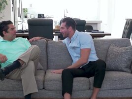 Cute brunette starts an affair with her stepbrother