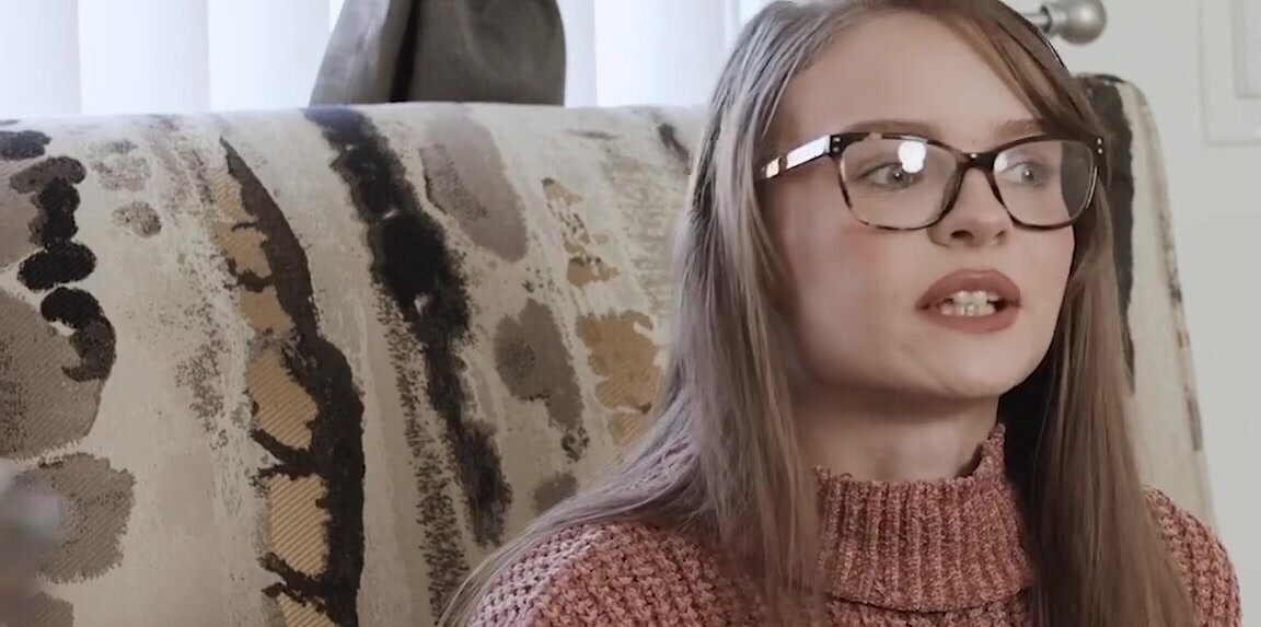 A teen and a cutie are going hard on an erect dong