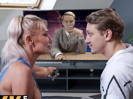 Russiasn woman working out and gets sfucked after
