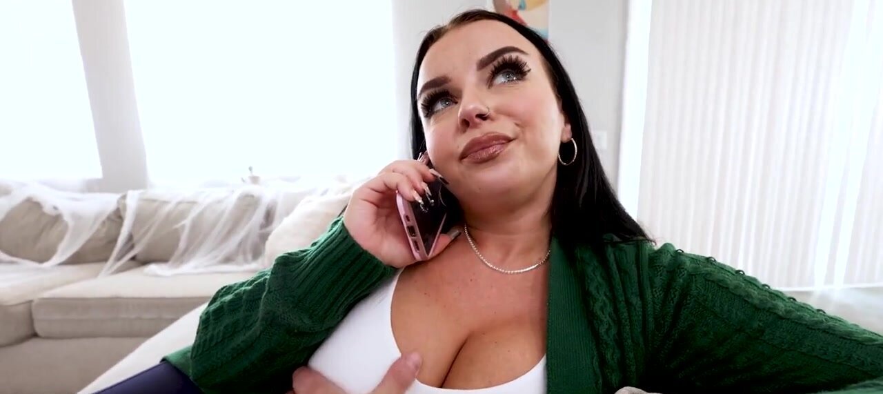 Sexy brunette with massive boobs getting rocked