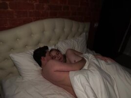 Fit blonde with small boobs sucks cock and gets fucked