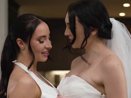 Scissoring fun for Charlotte Sins and Melissa Stratton