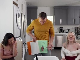 Pussy banging compilation with stepfamily Thanksgiving theme