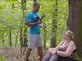 Mature bitch on a leash is going to get power-fucked