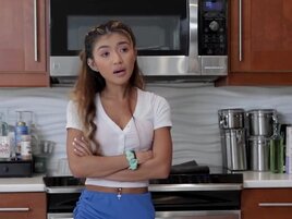TikToker teen is going to get fucked her own stepbrother