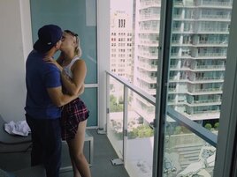 Free-spirited surfer gal getting fucked silly (creampie)