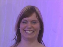 European slut swallows dicks to get covered with cum