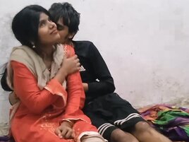 Shy Indian girl eventually gives in and shows her ass