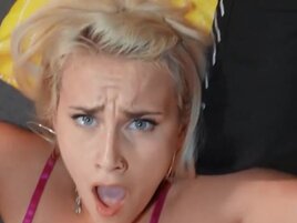 POV with a blonde who gets rather intense and kinky