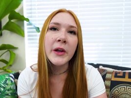 Redheaded girl is going to get drilled on all fours too