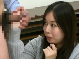 This survey leads to her Japanese pussy getting slayed