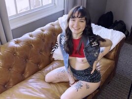 Crazy tight brunette Remi Raw wants it as raw as possible