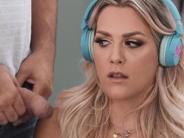 Sly, sneaky fuck with a good looking gamer girl