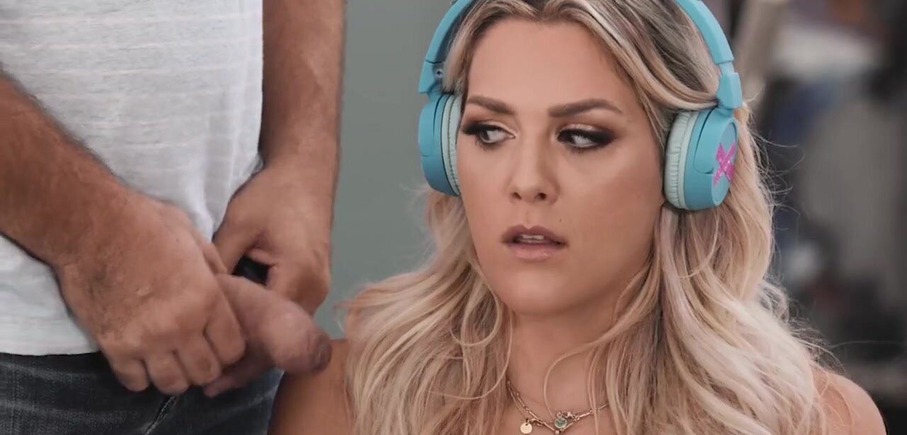 Sly, sneaky fuck with a good looking gamer girl