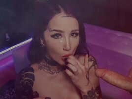 Bodacious brunette babe gets her cheeks clapped tonight