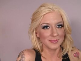 Big boobies blonde gets her tight hole fucked deeper