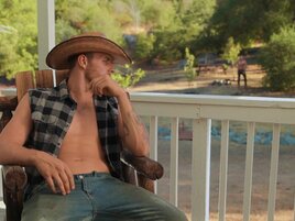 Country boy taking on the big cock of a city fellow