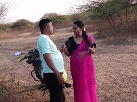 Thick woman loves riding bikes and having outdoor sex