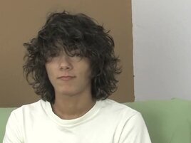 Playing with his feet and masturbating with a sex toy