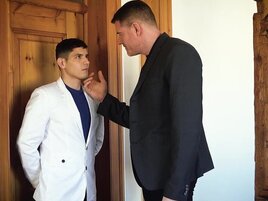 Bastian Karim is the latest toy for DILF Legrand Wolf