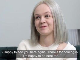 Cute blonde is going to suck and get fucked silly too