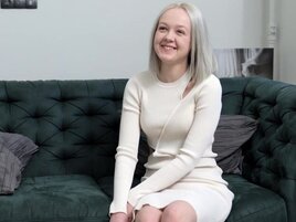 Cute blonde is going to suck and get fucked silly too