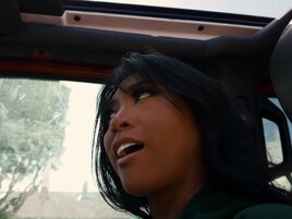 Asian realtor gal gets ravaged by a big white boner