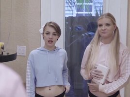 Stepsister swallow compilation with the best teen sluts