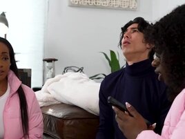 Hot women with dark skin wanna fuck the same stepbro