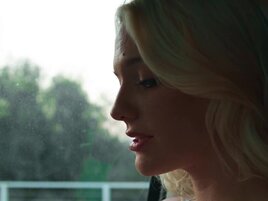 BDSM tryst with a blonde who's more than ready to surrender