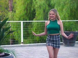 Nympho teen Coco Lovelock seducing her pervy stepdad