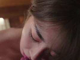 Chinese slut sucking dick and getting fucked even harder