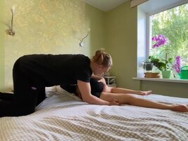 Amateur girl makes her hardcore porn debut with her BF