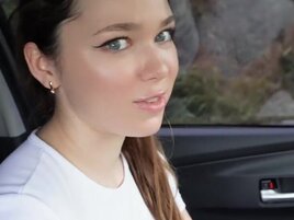 Athletic brunette getting fucked by a huge member
