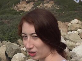 Ava Davis wants to get fucked in a car and outside too