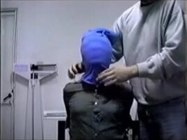 Trussed, ball-ball-ball-gagged and muffled