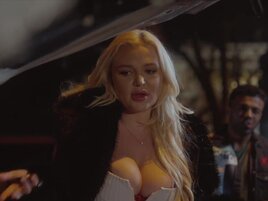 Blond-haired chick getting fucked by two MILF-loving BBCs
