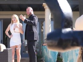 Alix Lynx looks perfect in white, takes a fat cock inside