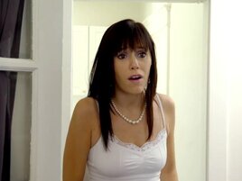 Stepbrother gets to screw two damn fine teens at once