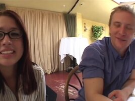 Cute amateur getting off in a vintage fuck scene