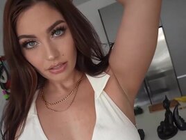 Sloppy slut with a pretty face wants to get dominated