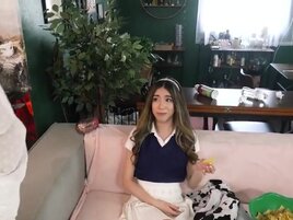 Stepdaughter looks like the ultimate BDSM slave