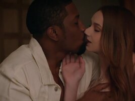 BBC drilling for a redhead with a nice set of tits