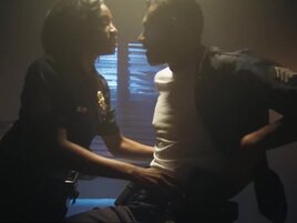 Interrogation room fucking with Nicole Kitt taking it