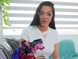 Flexible babe is going to get him off with hard fucking