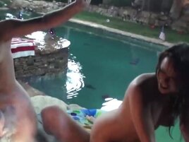 Fun-loving ladies getting fucked in a messy group scene