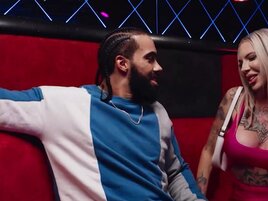 Two whores get sloppy with that thick-ass black dick