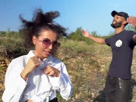 Sweety seduction and POV pleasure with a random hoe